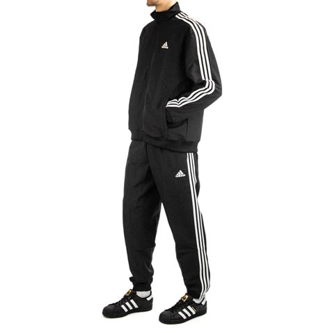 adidas jogginganzug schwarz|adidas anzüge herren.